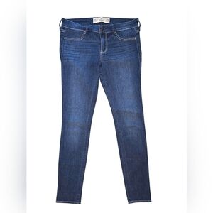 Hollister Dark Blue Women's Skinny Jeans